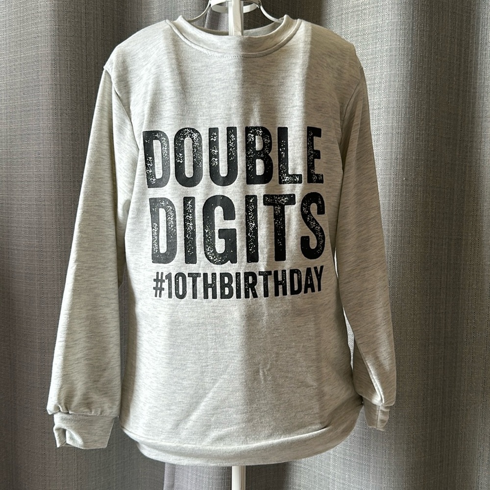 Adorable shirts for your girl turning double digits!